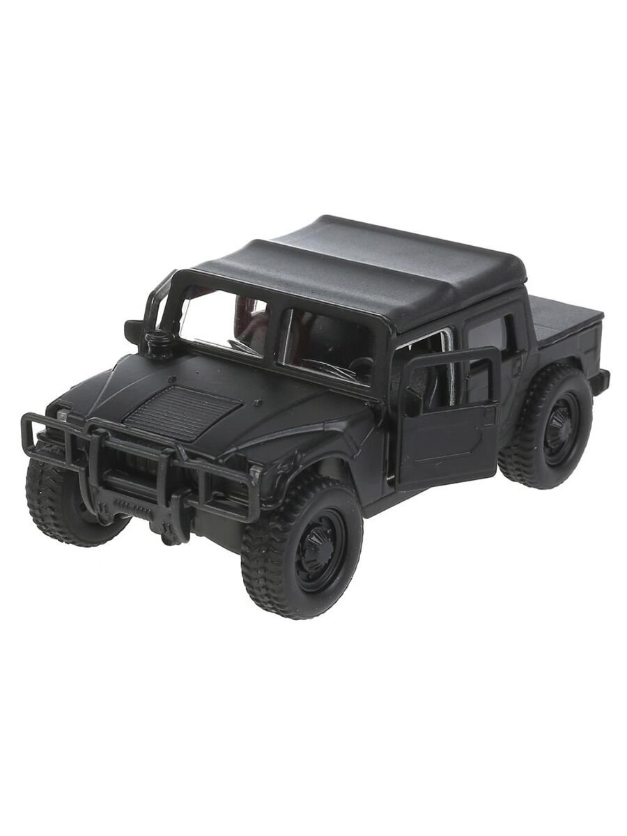 Машинка Технопарк Hummer H1 12 см матовая черная купить,NaN