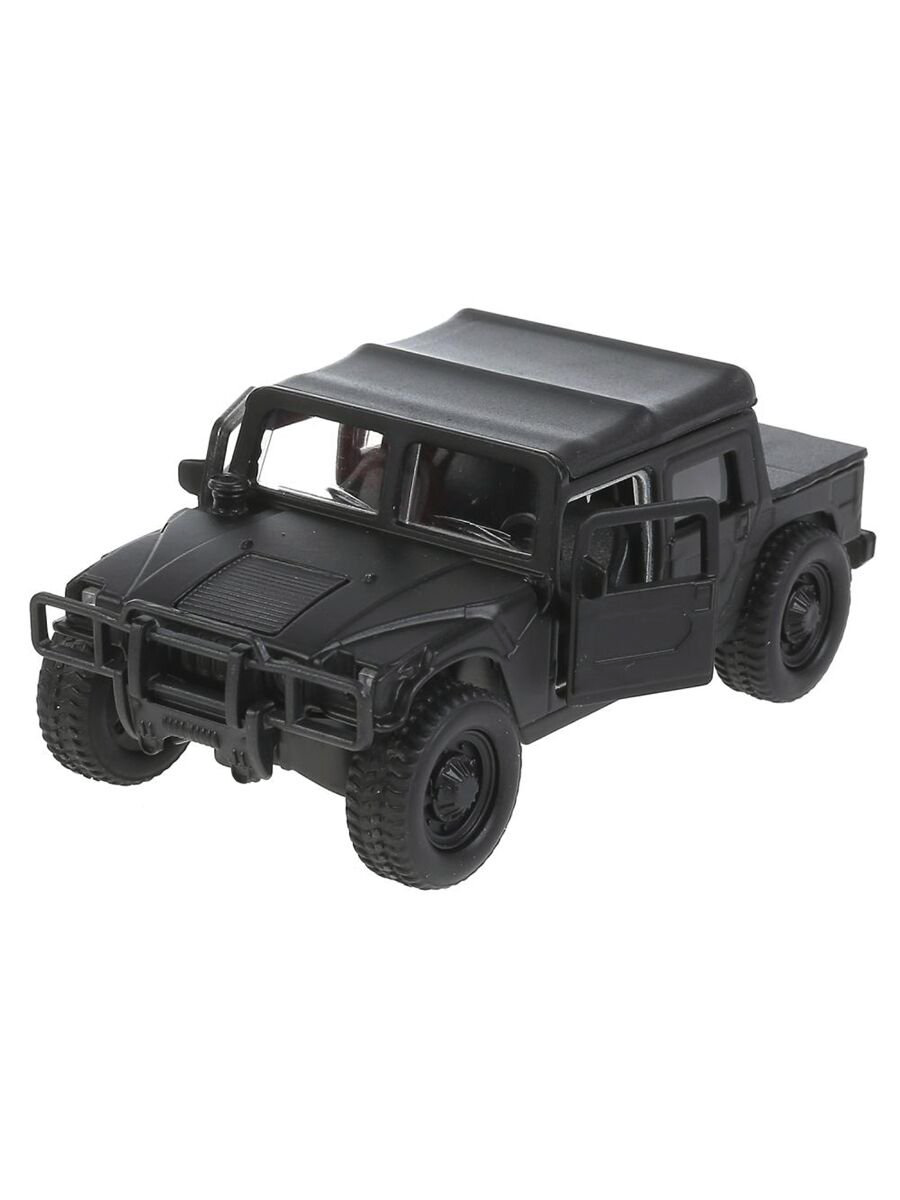 Машинка Технопарк Hummer H1 12 см матовая черная купить,NaN