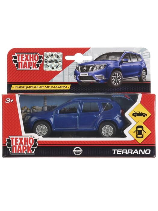 Машинка Технопарк Nissan Terrano 12см синяя купить,NaN