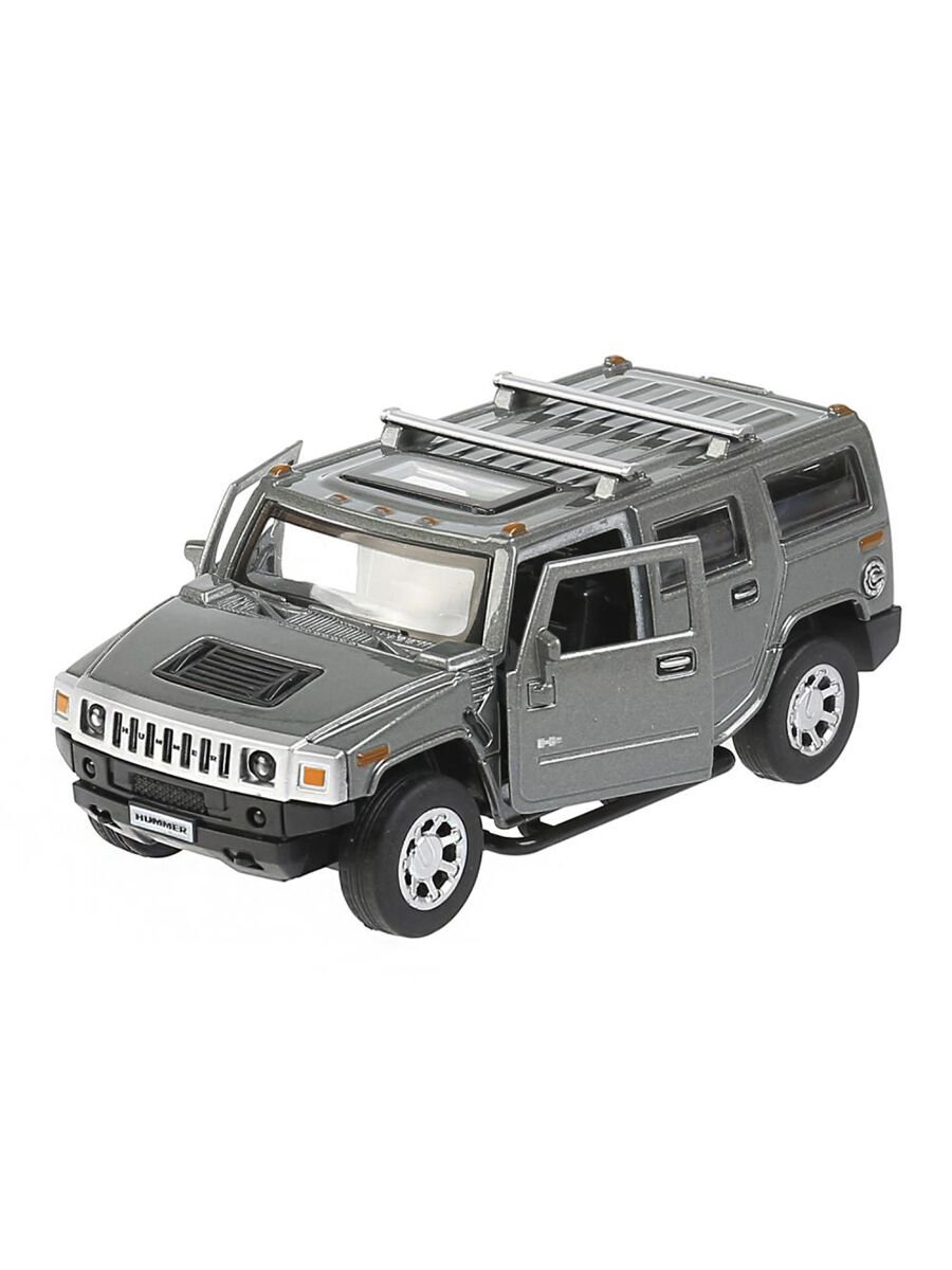 Машинка Технопарк Hummer H2 12см темно-серая купить,NaN