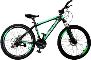 Велосипед Makinar 26" 17 черно -зеленый