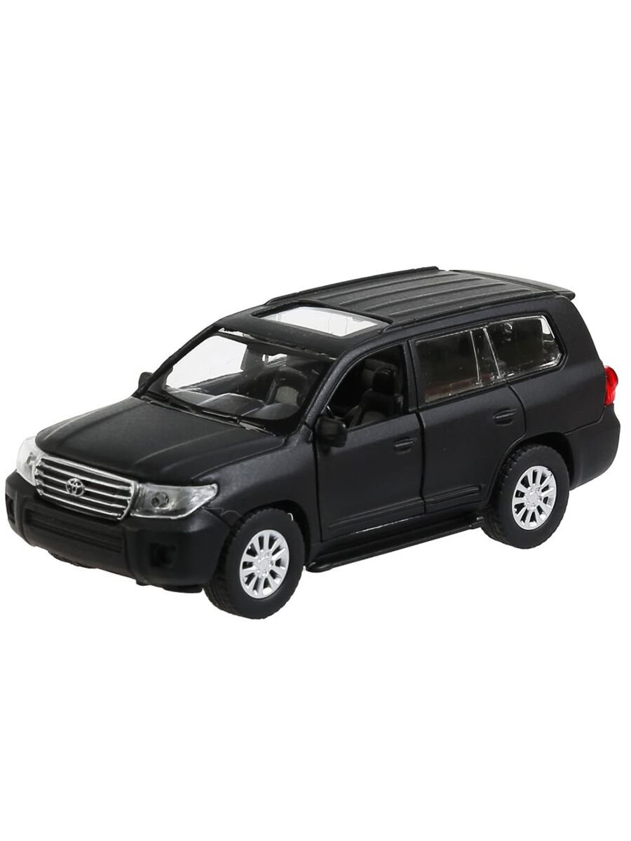 Машинка Технопарк Toyota Land Cruiser 12.5см матовая черная купить,NaN