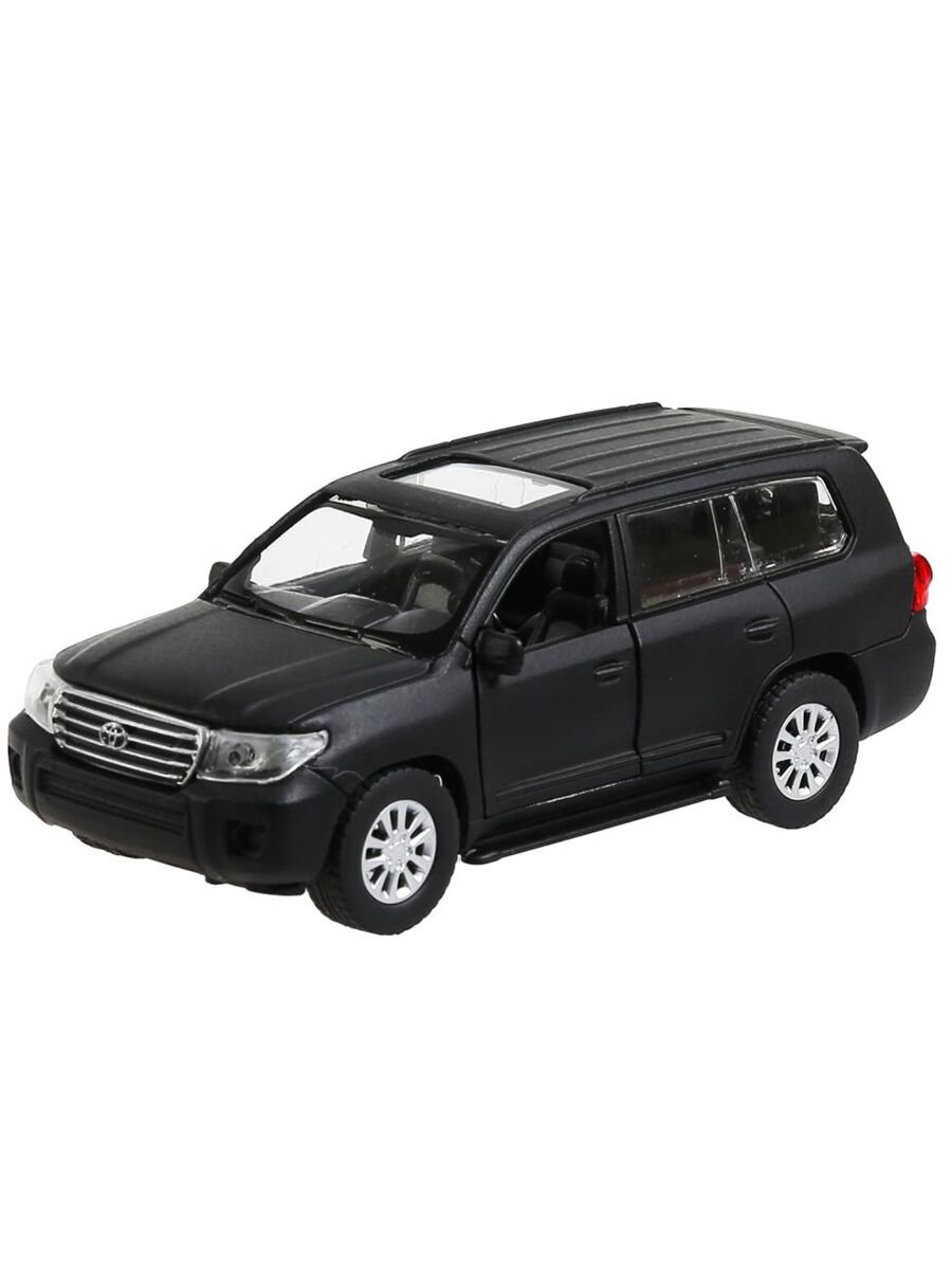 Машинка Технопарк Toyota Land Cruiser 12.5см матовая черная купить,NaN