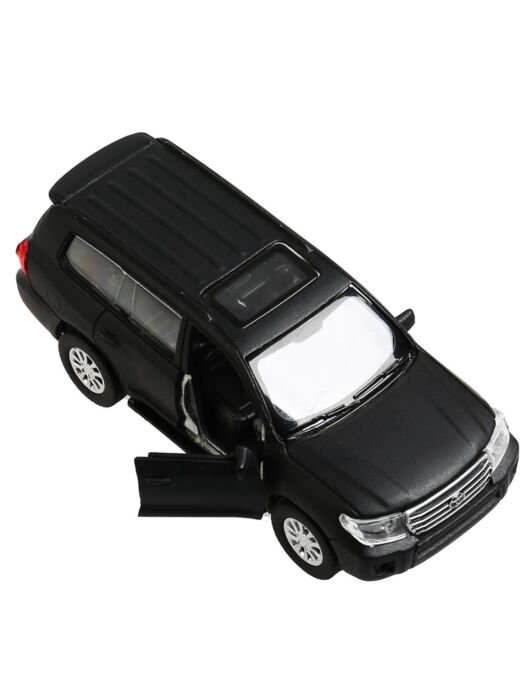 Машинка Технопарк Toyota Land Cruiser 12.5см матовая черная купить,NaN