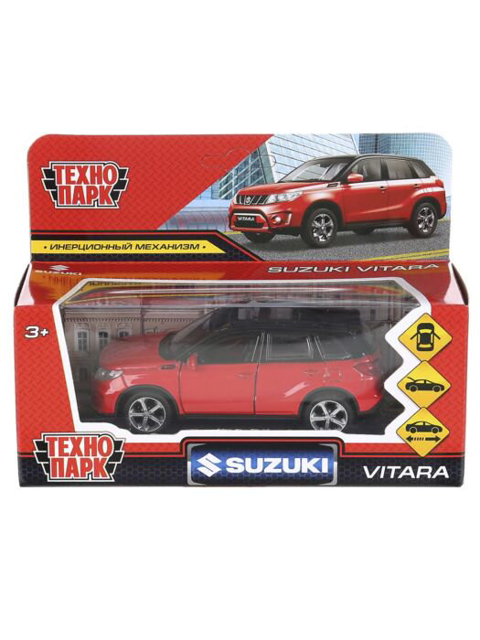 Машинка Технопарк Suzuki Vitara 12см красная купить,NaN