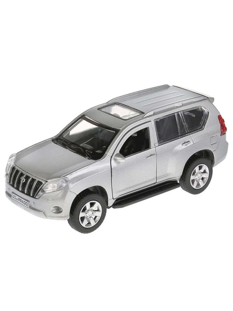 Машинка Технопарк  Toyota Prado 12см серебристая