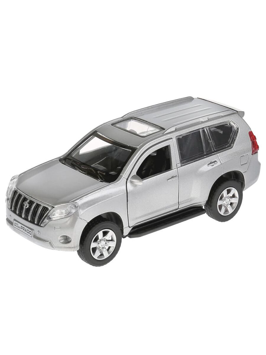 Машинка Технопарк  Toyota Prado 12см серебристая