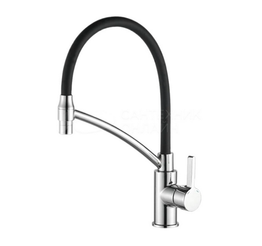 Смеситель Haiba HB 73643-7 хром черный 