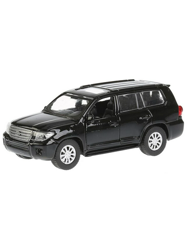 Машинка Технопарк Toyota Land Cruiser 12.5см черная