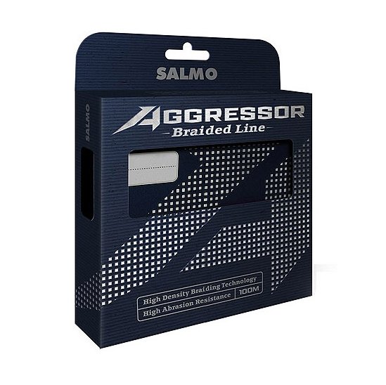 Рыболовная леска Salmo Aggressor Braid 0,20 мм 100 м зеленая