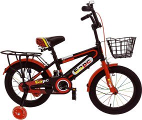 Велосипед Барс 16" черно-красный