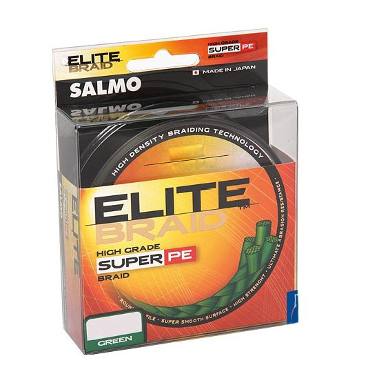Рыболовная леска Salmo Elite Braid 0,15 мм 91 м зеленая купить,NaN