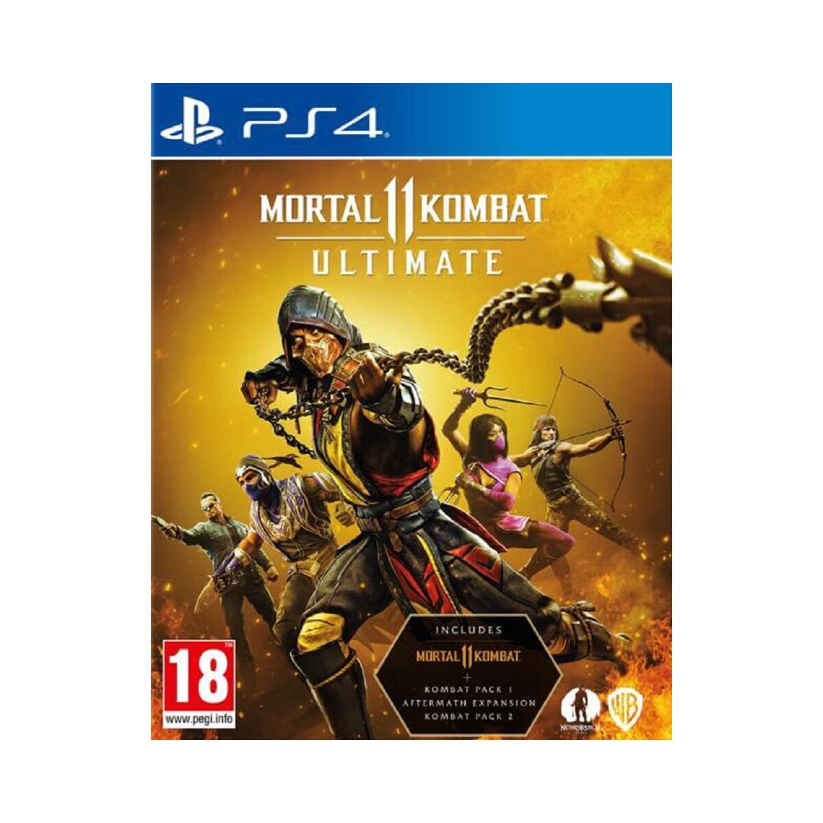 Игра для PS4 Mortal Kombat 11 Ultimate Edition