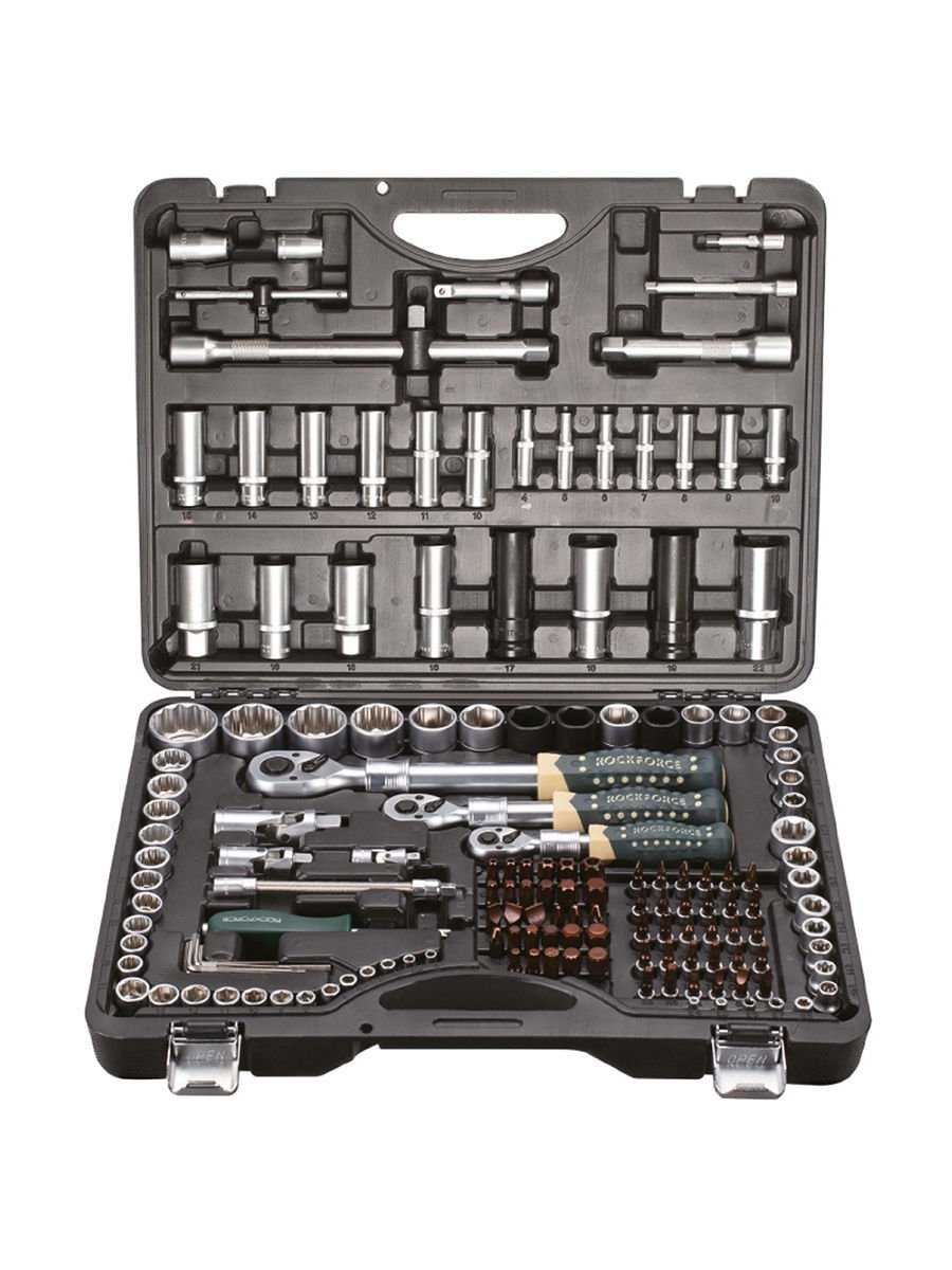 Набор инструментов Rock Force RF-41501-5 Premium 156 предметов купить,NaN