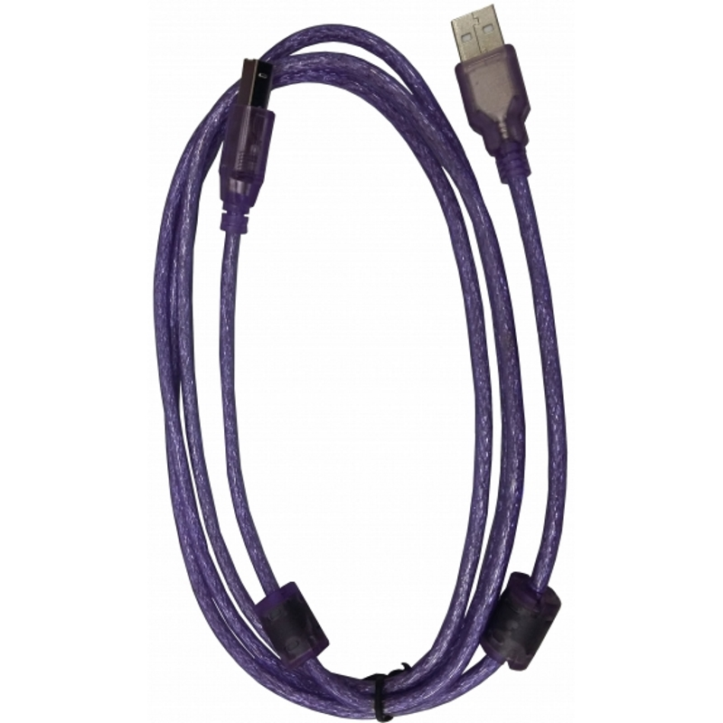Кабель HP Original USB A-B 1.8м черный