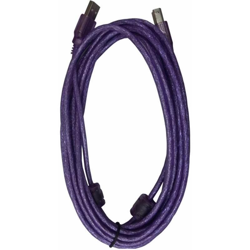 Кабель HP Original USB A-B 5м черный
