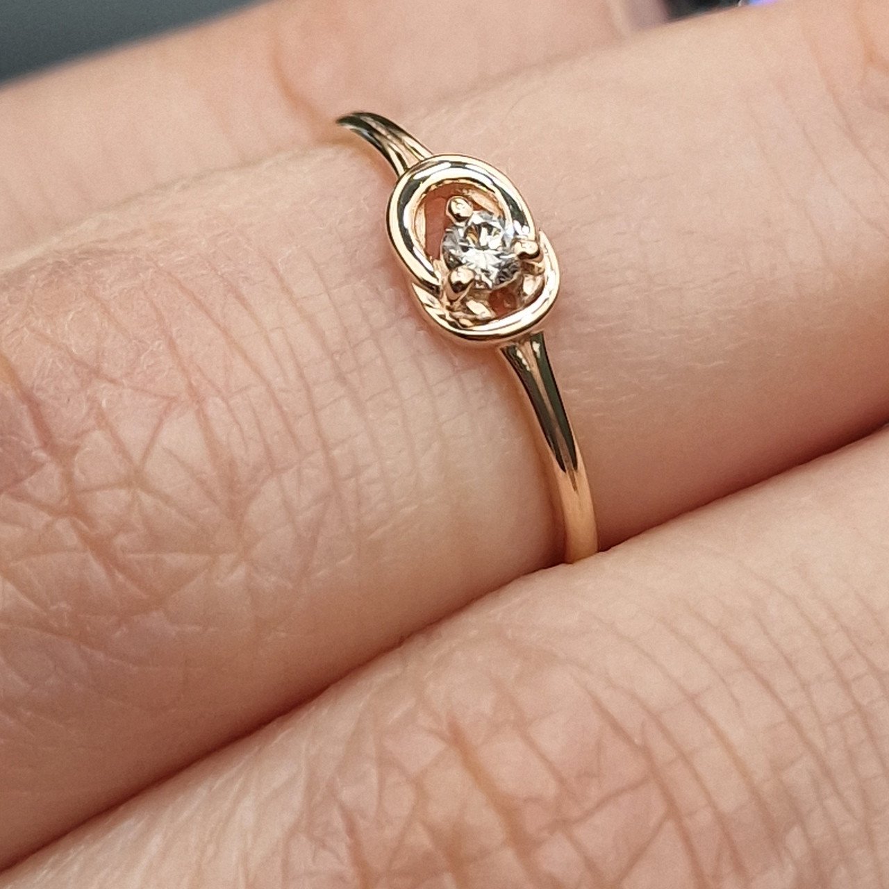 Кольцо Deimantas 100592516 15р 0,98гр 0,06ct. купить,NaN