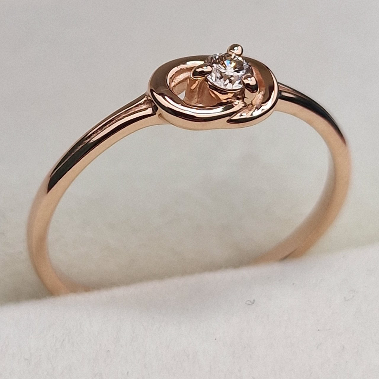 Кольцо Deimantas 100592516 15р 0,98гр 0,06ct. купить,NaN