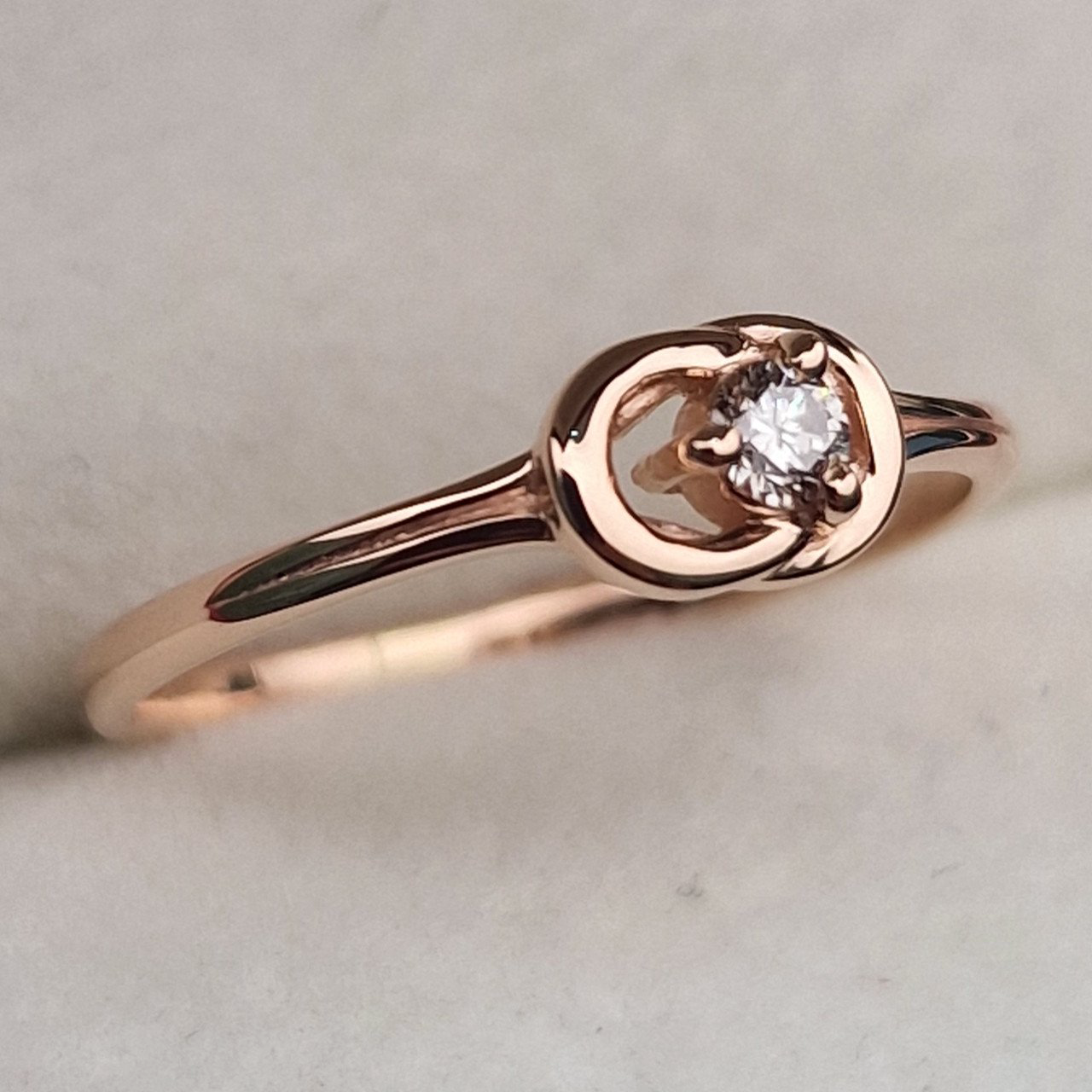 Кольцо Deimantas 100592516 15р 0,98гр 0,06ct. купить,NaN