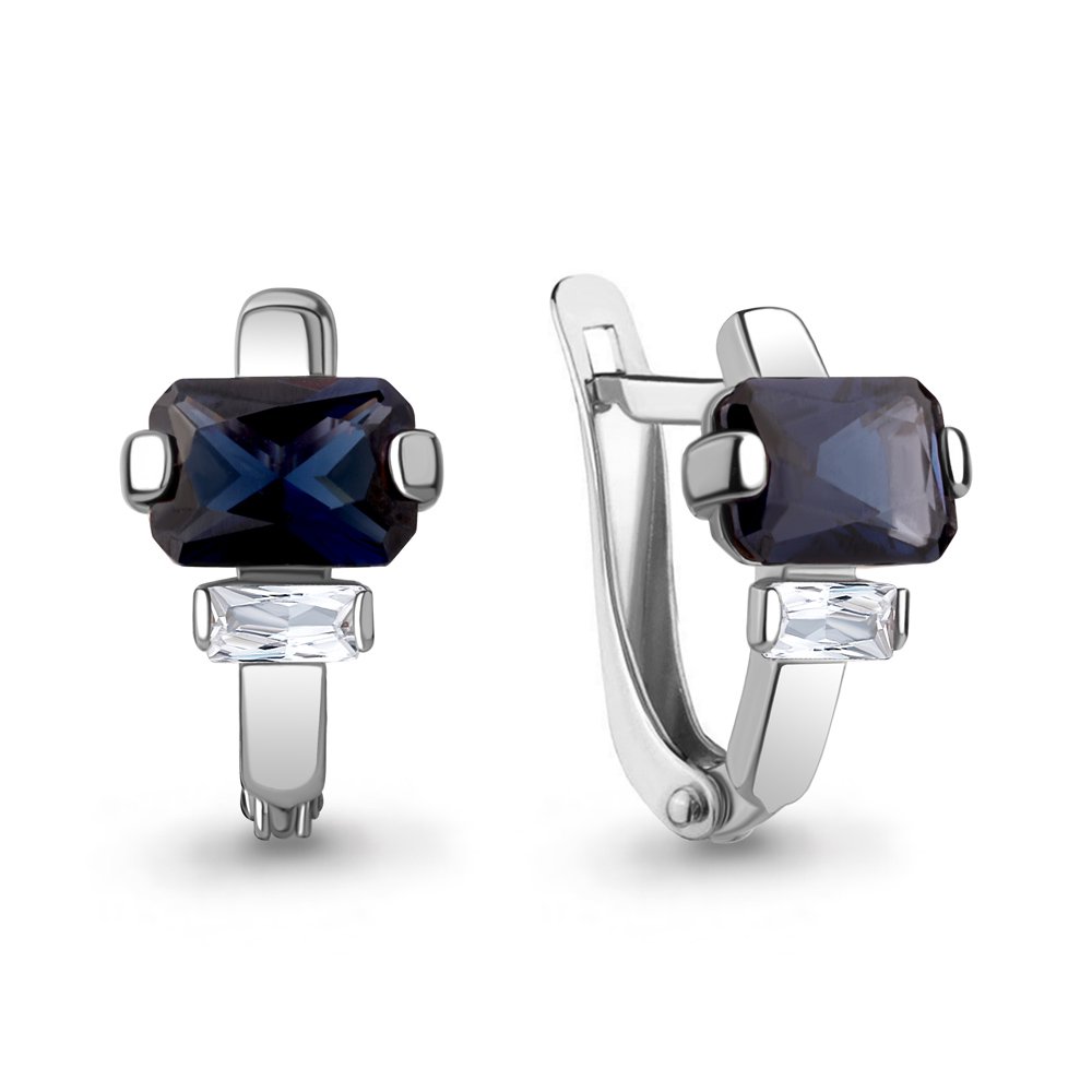 Серьги Aquamarine 49814Н.5 2,2гр. купить,NaN