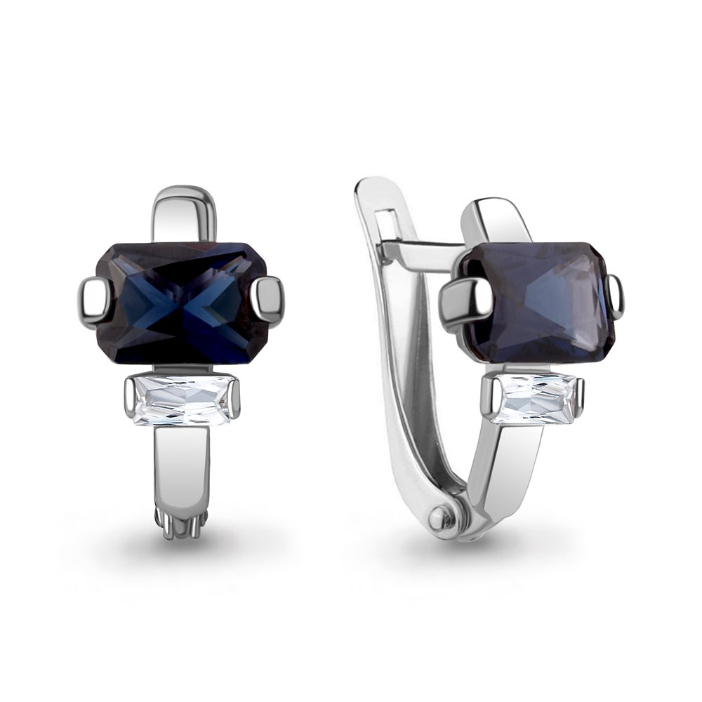Серьги Aquamarine 49814Н.5 2,2гр. купить,NaN