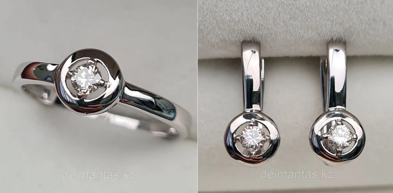 Комплект Deimantas 100501672 0,12ct 0,24ct. купить,NaN