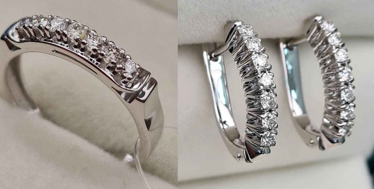 Комплект Deimantas 100537734 0,21ct 0,45ct. купить,NaN