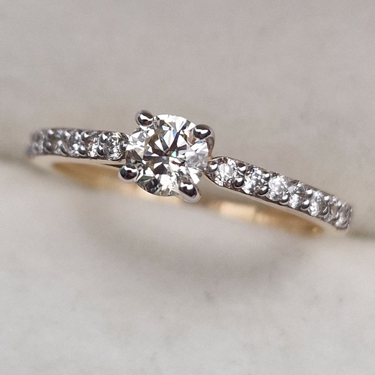 Кольцо Deimantas 100591597 16,5р 1,58гр 0,50ct. купить,NaN