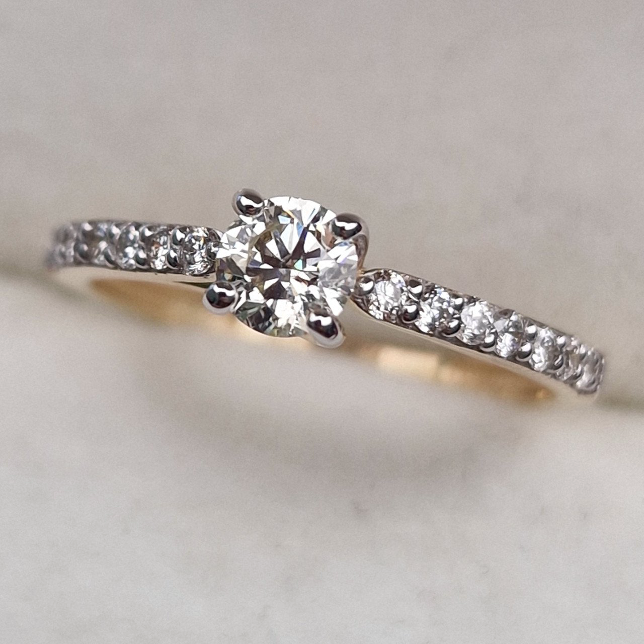 Кольцо Deimantas 100591597 16,5р 1,58гр 0,50ct. купить,NaN