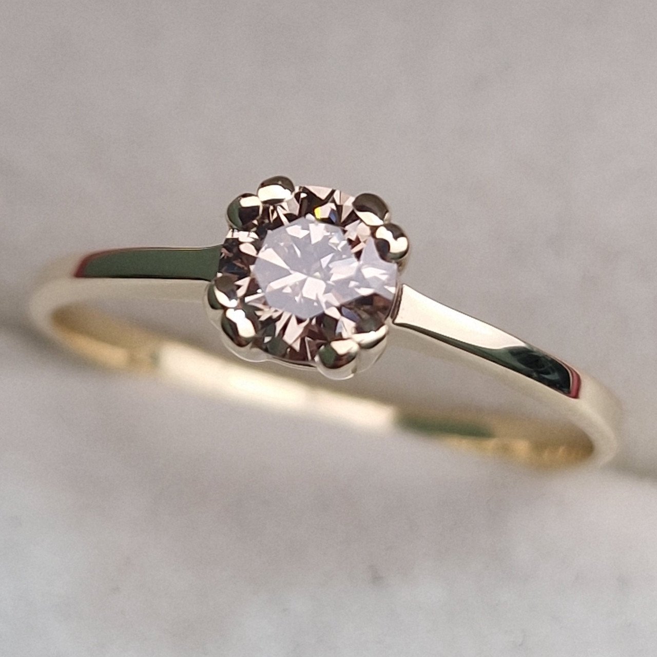 Кольцо Deimantas 100591640 17,5р 1,81гр 0,471ct. купить,NaN