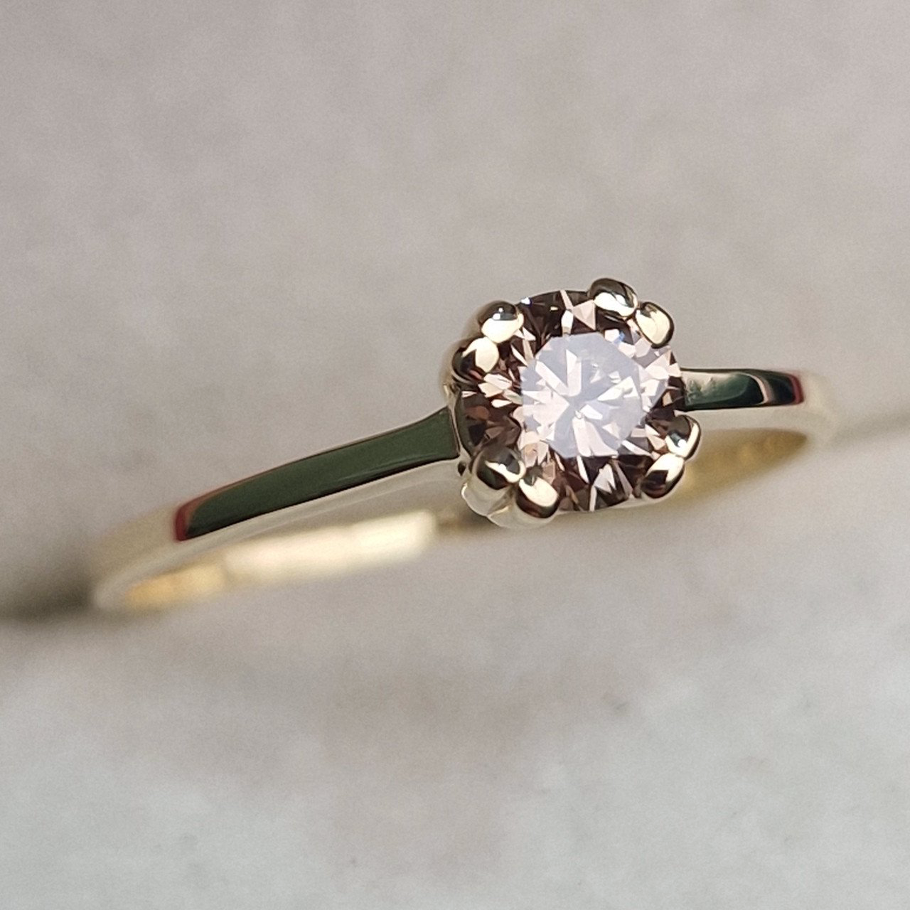 Кольцо Deimantas 100591640 17,5р 1,81гр 0,471ct. купить,NaN