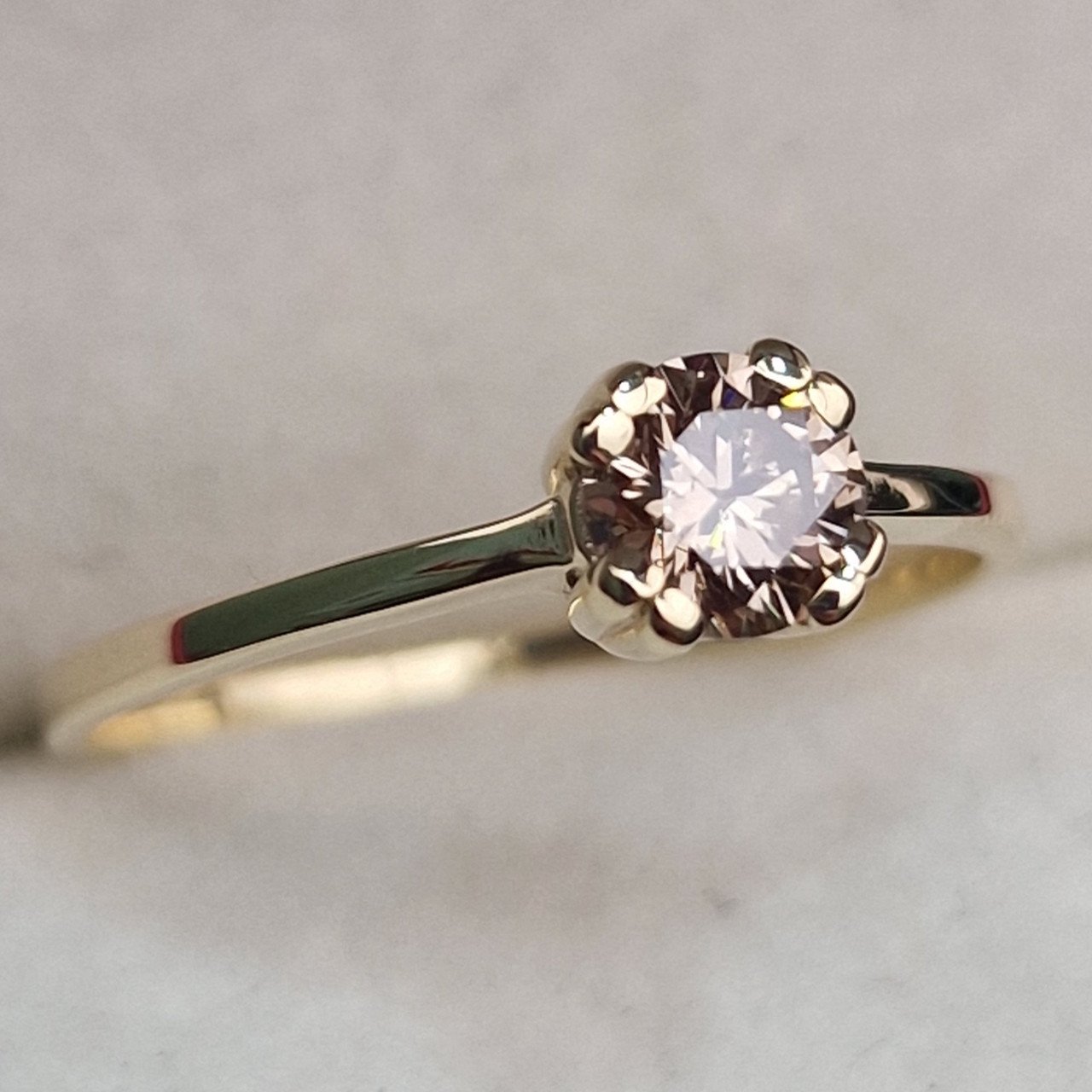 Кольцо Deimantas 100591640 17,5р 1,81гр 0,471ct. купить,NaN