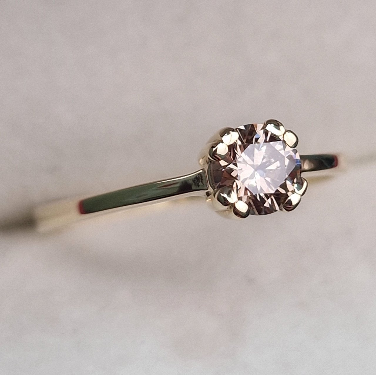 Кольцо Deimantas 100591640 17,5р 1,81гр 0,471ct. купить,NaN