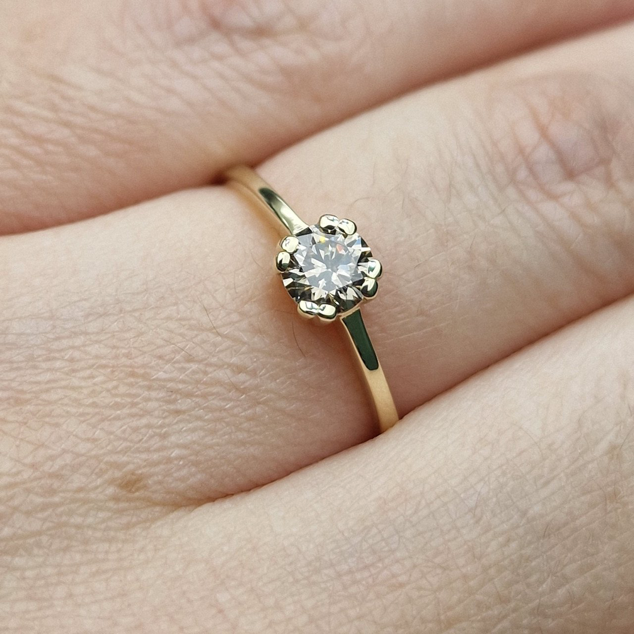 Кольцо Deimantas 100591640 17,5р 1,81гр 0,471ct. купить,NaN