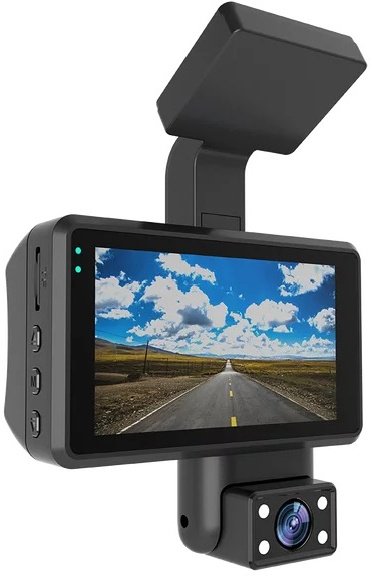 Видеорегистратор Dual Lens L007 черный