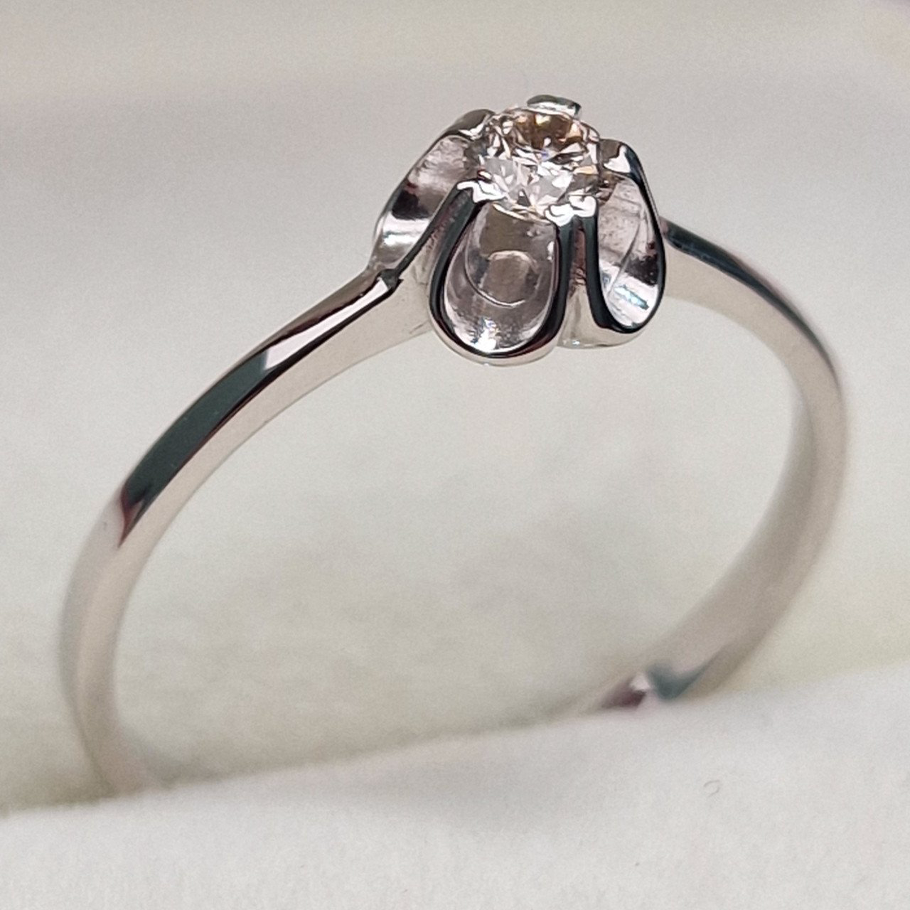 Кольцо Deimantas 100592467 16,5р 1,34гр 0,124ct. купить,NaN