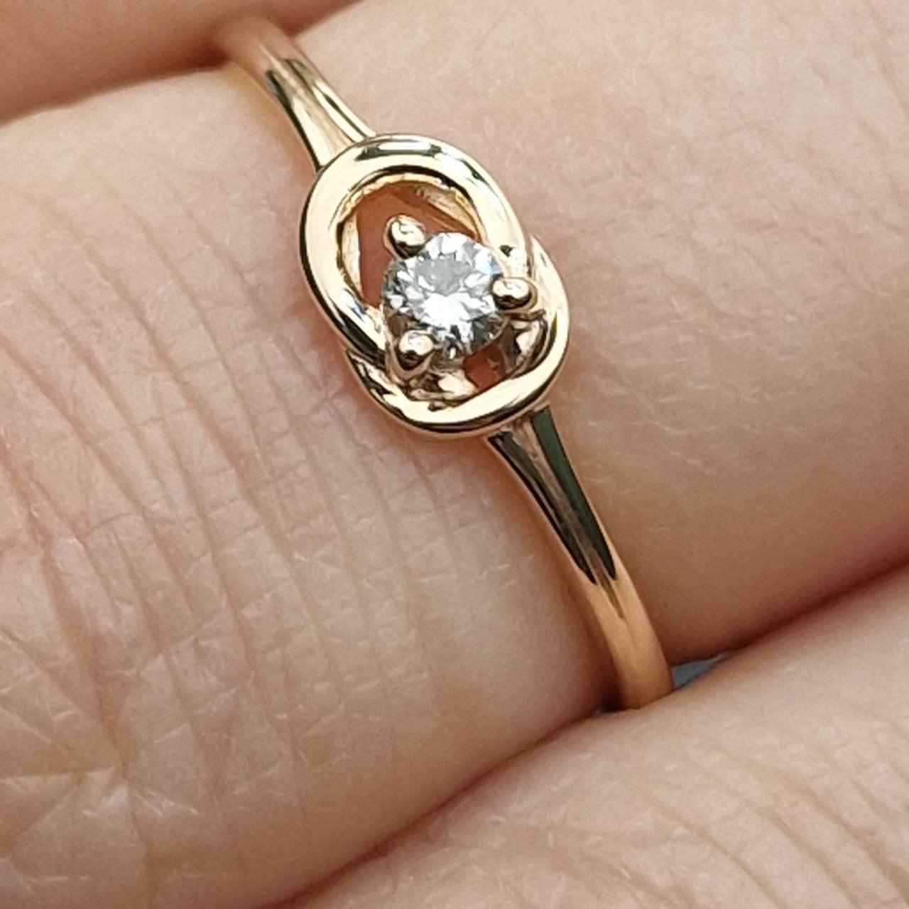 Кольцо Deimantas 100592516 15р 0,98гр 0,06ct. купить,NaN
