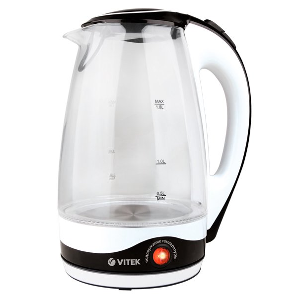 Электрочайник Vitek VT-7027 1.8 л белый купить,NaN