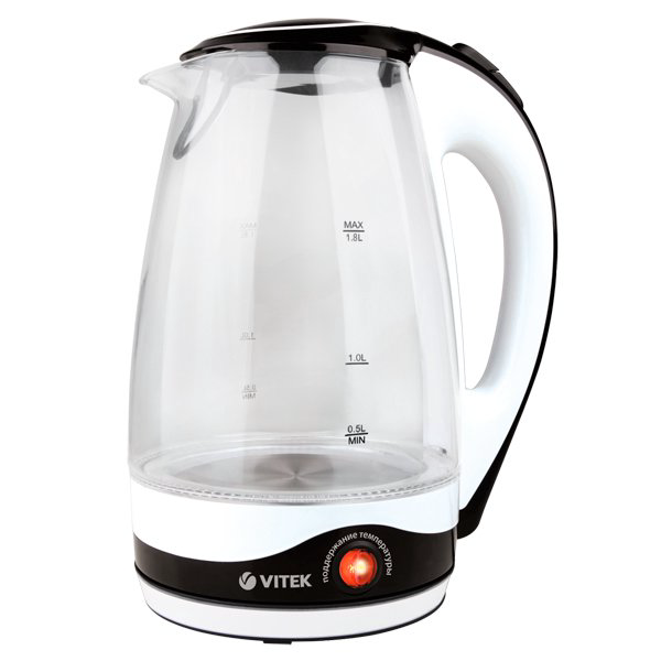 Электрочайник Vitek VT-7027 1.8 л белый купить,NaN
