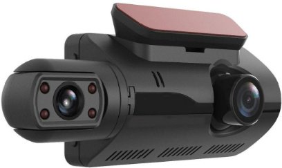 Видеорегистратор Dual Lens A68 черный 