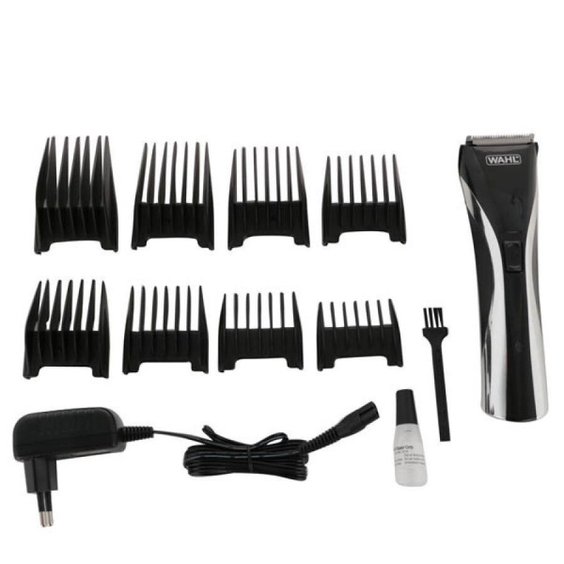 Машинка для стрижки Wahl Hybrid Clipper LED 09698-1016 черно-белая купить,0