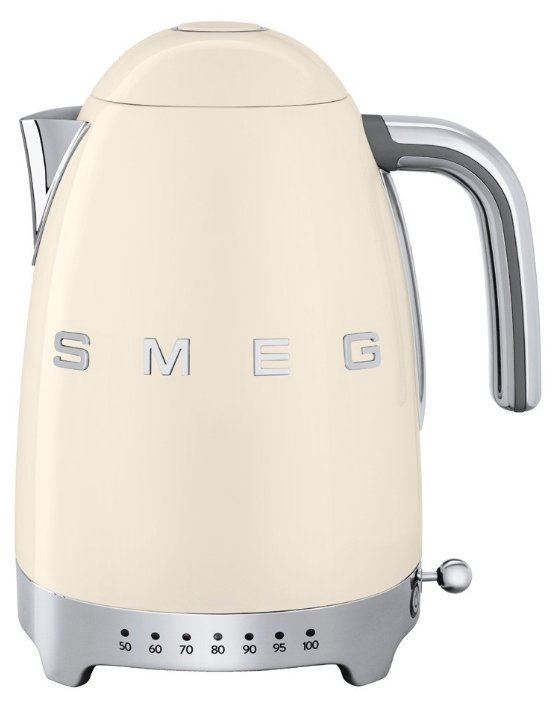 Электрочайник Smeg KLF04CREU 1,7л кремовый