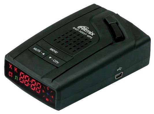 Радар-детектор Ritmix RAD-505ST GPS черный купить,NaN