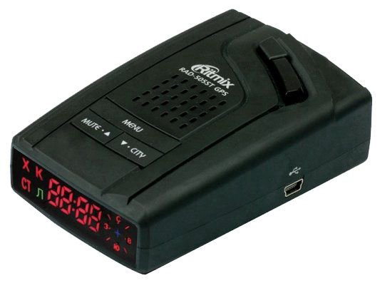 Радар-детектор Ritmix RAD-505ST GPS черный купить,NaN
