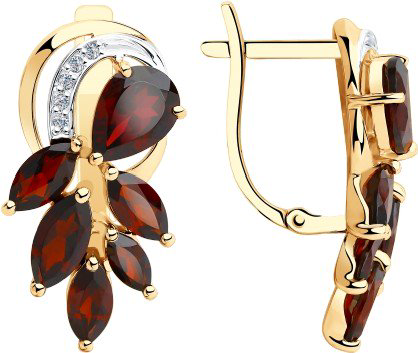 Серьги Diamant 51-320-00353-1 5.19гр купить,NaN