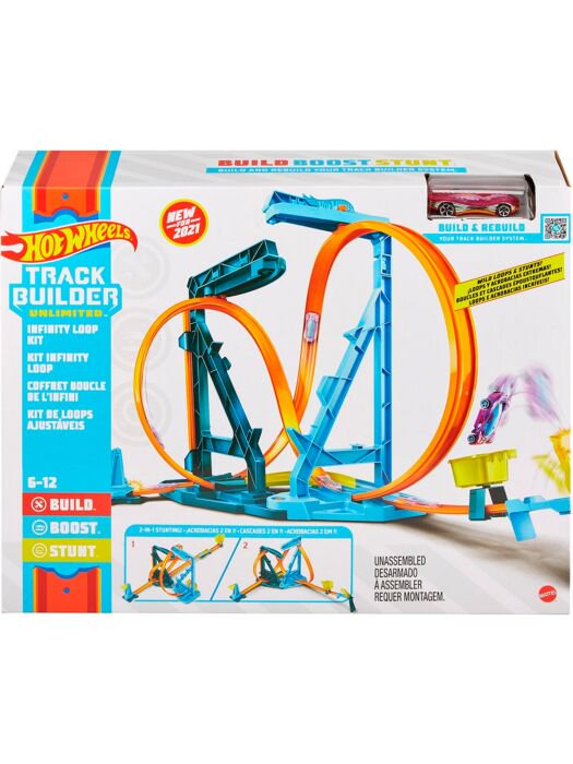 Игровой набор Hot Wheels Track Builder Бесконечная петля купить,NaN