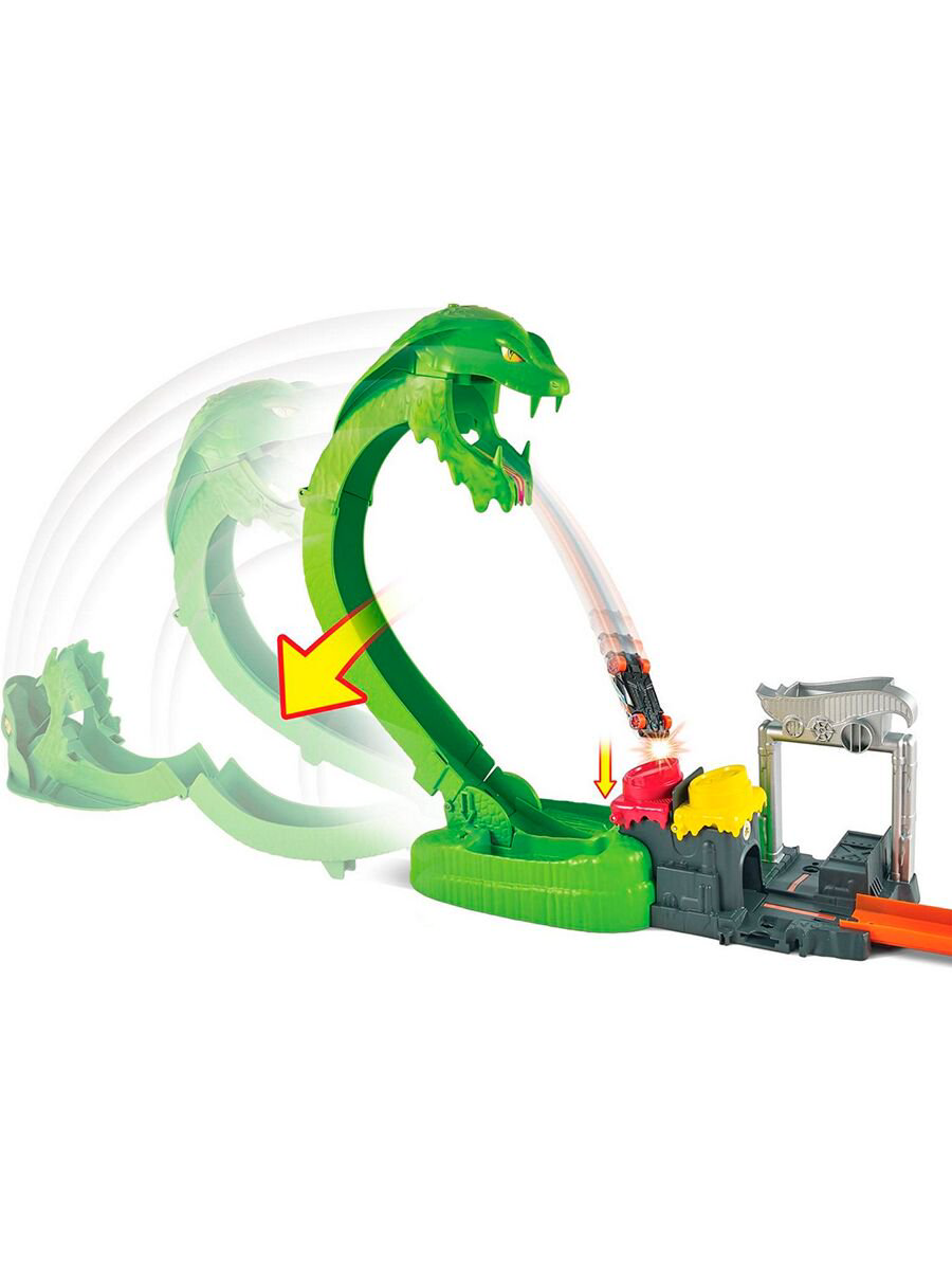 Игровой набор Hot Wheels City Атака ядовитой змеи купить,NaN
