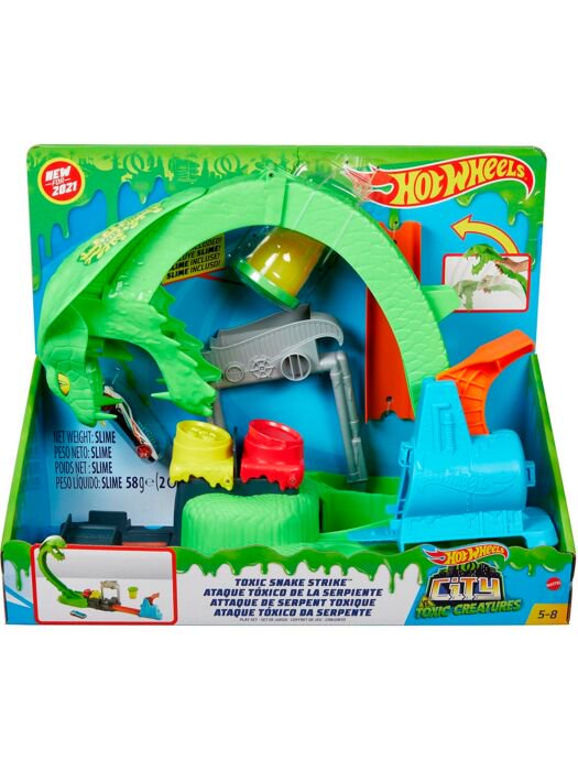 Игровой набор Hot Wheels City Атака ядовитой змеи купить,NaN