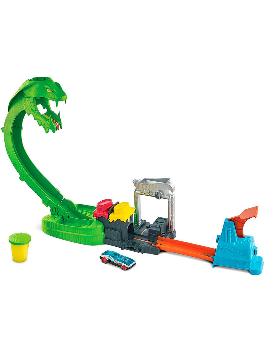 Игровой набор Hot Wheels City Атака ядовитой змеи купить,NaN