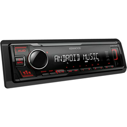 Автомагнитола Kenwood KMM-105RY DIN 1 черная
